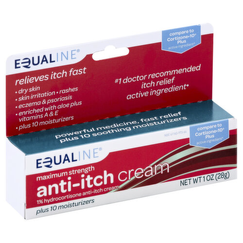 Equaline Anti-Itch Cream, Maximum Strength