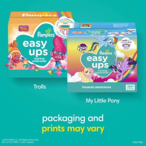 Pampers Training Underwear, Size 3T-4T (30-40 lb), Super Pack - Super 1  Foods