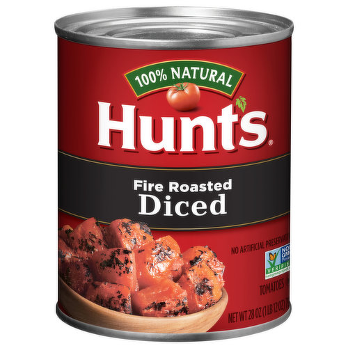 Hunt's Fire Roasted Diced Tomatoes