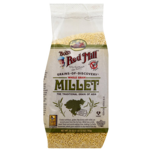 Bob's Red Mill Millet, Whole Grain