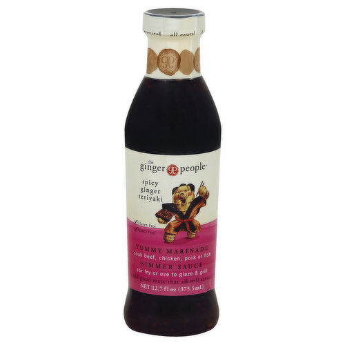 Ginger People Simmer Sauce, Spicy Ginger Teriyaki