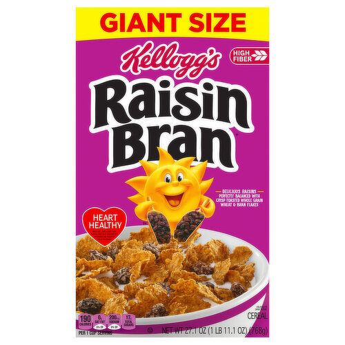 Raisin Bran Cereal, Giant Size