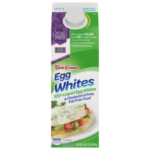Egg Whites, 100% Liquid