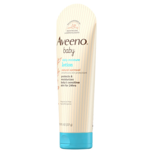 Aveeno Baby Moist Lotion 227g, Sensitive Skin, Beauty