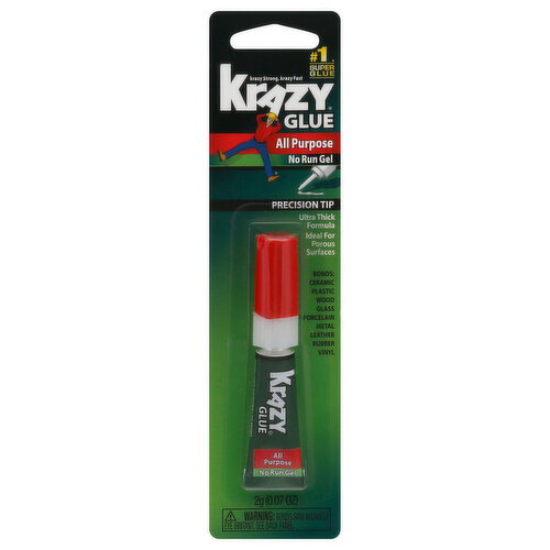 2 gm Krazy Glue All Purpose Instant Glue Gel