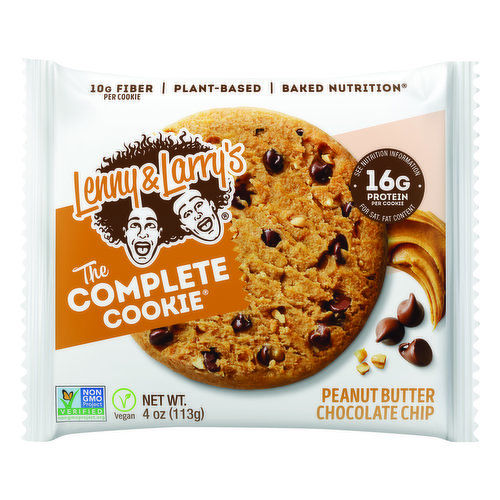 Lenny & Larry's The Complete Cookie, Peanut Butter Chocolate Chip