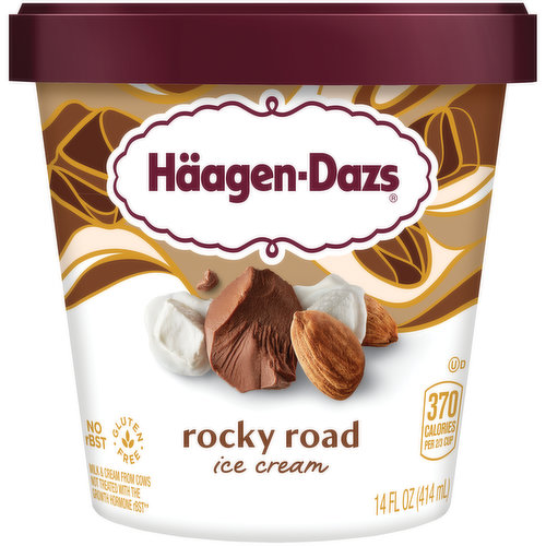 Haagen Dazs Rocky Road Ice Cream