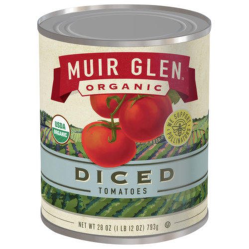 Muir Glen Organic Tomatoes, Diced