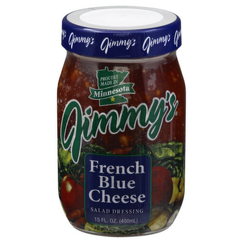 0 g trans fat. Gluten free. www.jimmysdressing.com. Proudly made in Minnesota.