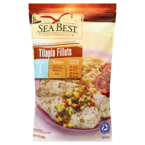 Sea Best Family Favorites Tilapia Fillets