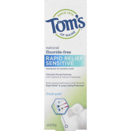 tom's of maine arginine toothpaste