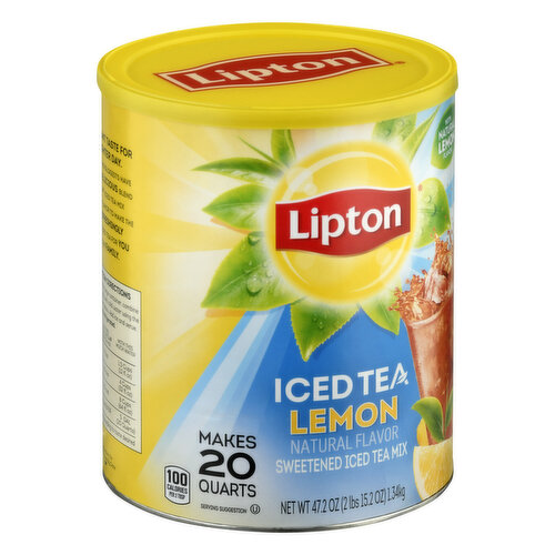 lipton lemon iced tea