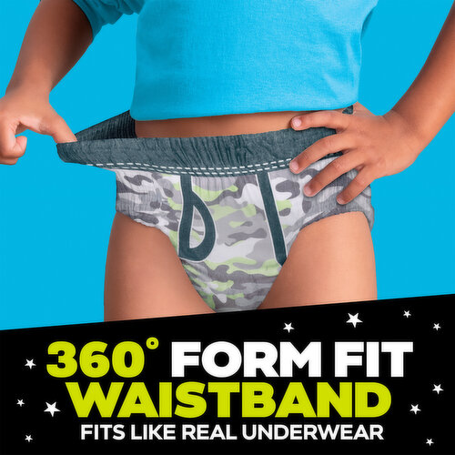 【Y-Tu】Nighttime Underwear １パック(18枚入り) Ninjamas Boys Bedwetting Nighttime Underwear, Size S/M (37