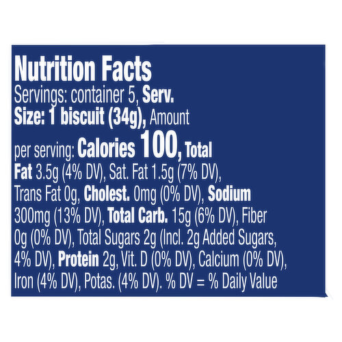 Pillsbury Flaky Layers Butter Tastin' Biscuits