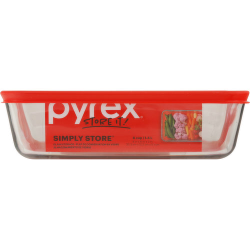 Save on Pyrex Glassware Storage 6 Cup with Red Lid 6 Cup Order Online  Delivery