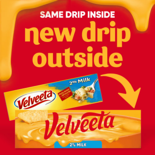 Velveeta 2% Milk Reduced Fat Cheese with 25% Less Fat