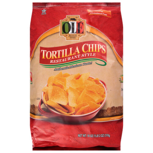 Ole Mexican Foods Tortilla Chips, Restaurant Style