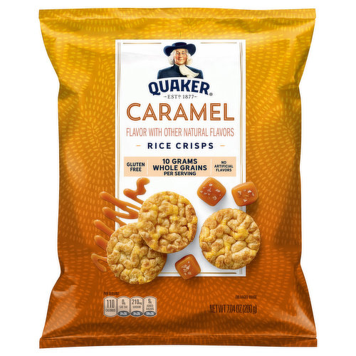 Quaker Rice Crisps, Caramel