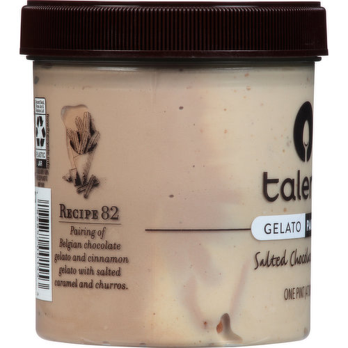 Talenti Gelato, Double Dark Chocolate 1 Pt, Ice Cream