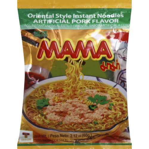 Mama - Instant Noodles Minced Pork Flavour 60g