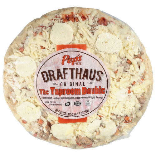 Pep's Drafthaus Pizza, The Taproom Double, Original