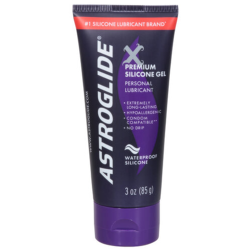 Astroglide X Personal Lubricant, Premium Silicone Gel