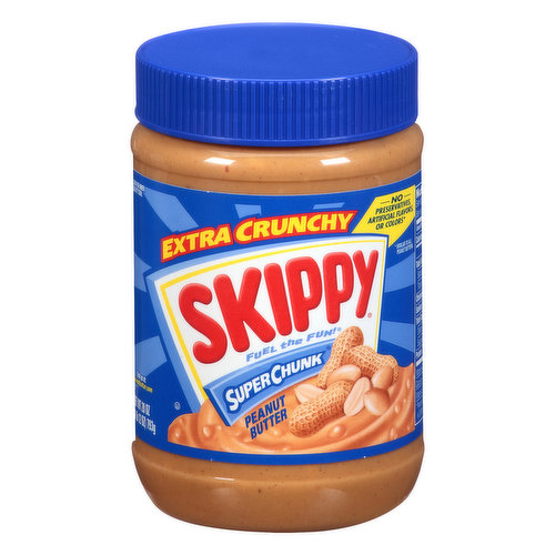 Skippy Super Chunk Extra Crunchy Peanut Butter