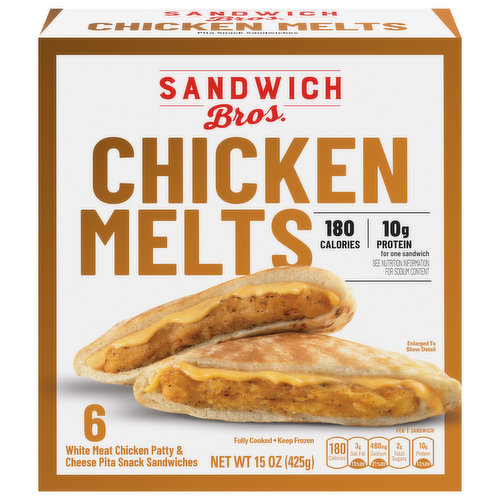 Sandwich Bros. Sandwiches, Chicken Melts