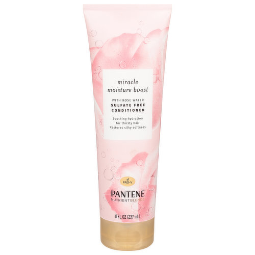 Pantene Pro-V Conditioner, Miracle Moisture Boost, Rose Water