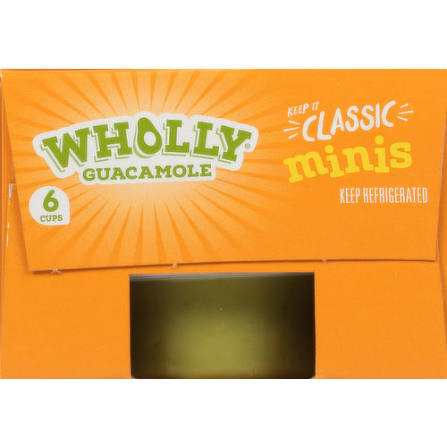 Wholly Guacamole Chunky Avocado Minis Snack Packs