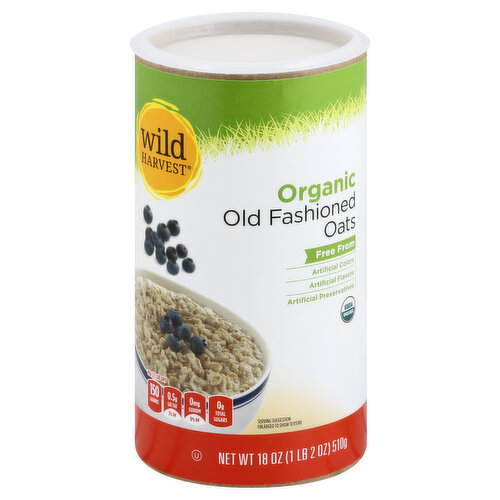 Wild Harvest Oats, Organic, Old Fashioned