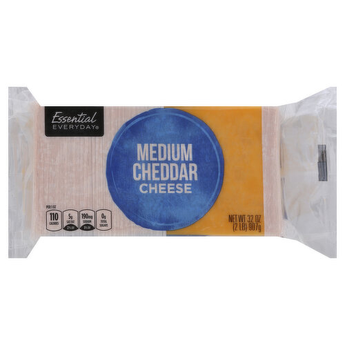 Essential Everyday Cheese, Medium Cheddar