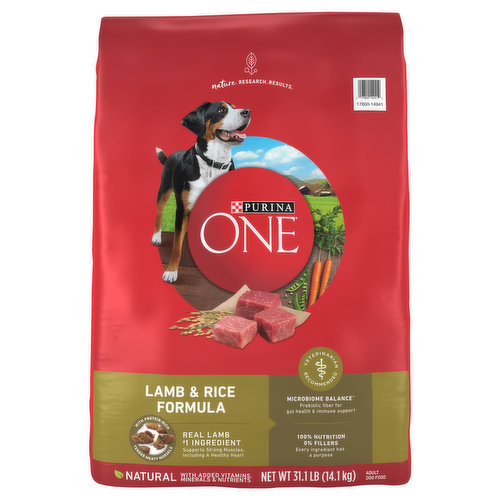 Purina One Dog Food, Lamb & Rice Formula, Adult