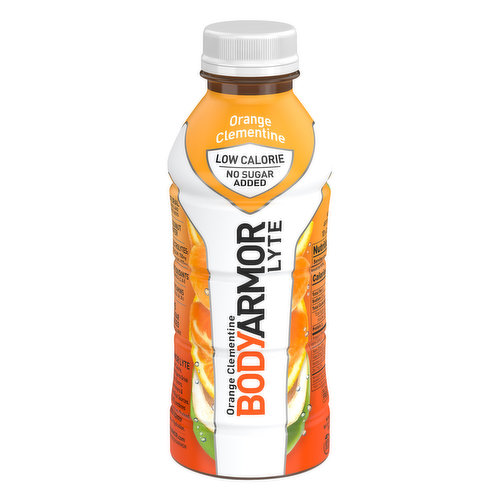 Body Armor Sports Drink, No Sugar Added, Lyte, Orange Clementine