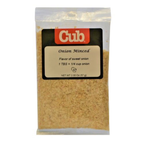 Cub Onion Minced