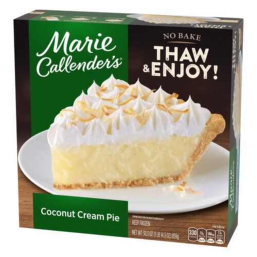 Marie Callender's Coconut Cream Pie Frozen Dessert