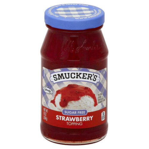 Smucker's Topping, Sugar Free, Strawberry