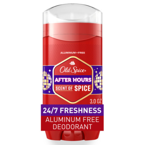 Old Spice Red Collection Old Spice Men's Deodorant Aluminum-Free After Hours, 3.0oz