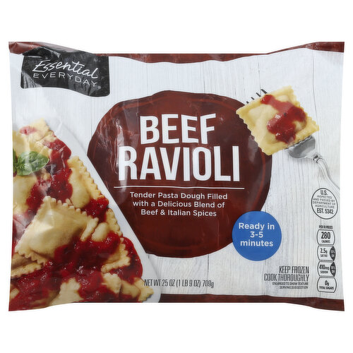 Essential Everyday Beef Ravioli