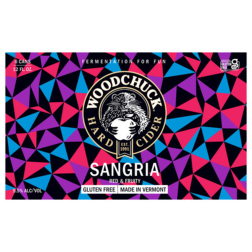 Woodchuck Hard Cider, Sangria, Red & Fruity
