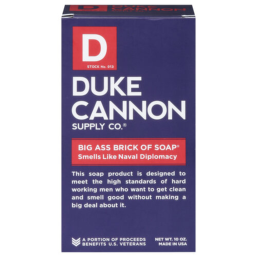 Duke Cannon Supply Co. Soap, Smells Like Naval Diplomacy