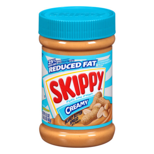 Skippy Peanut Butter Spread, Reduced Fat, Creamy