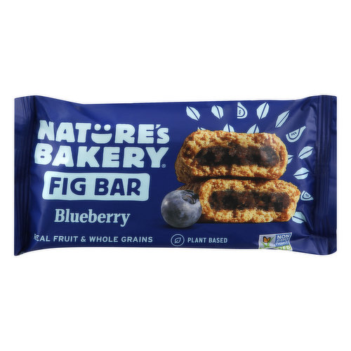 Natures Bakery Fig Bar, Blueberry