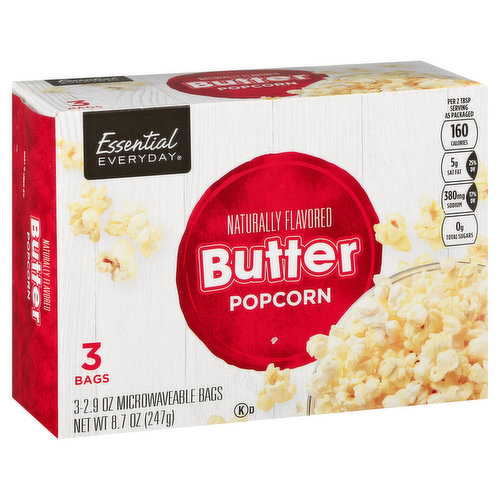 Essential Everyday Popcorn, Butter