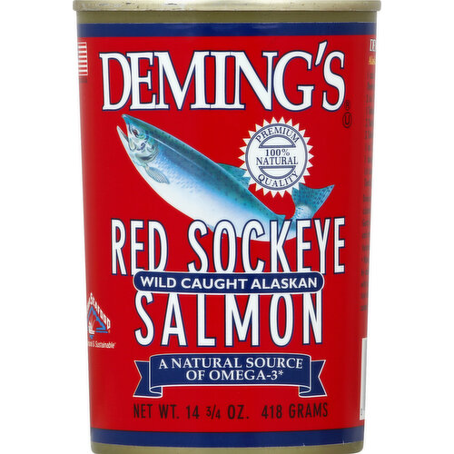 A natural source of Omega-3 (Contains 764 mg Omega-3 fatty acids per serving). 100% natural premium quality. Wild, natural & sustainable. Contact us at www.ppsf.com. Product of USA.