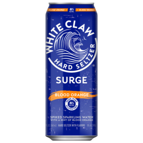 White Claw Hard Seltzer Surge Hard Seltzer, Blood Orange