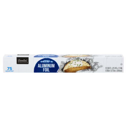 H-E-B Texas Tough Heavy Duty 12-inch Aluminum Foil - Shop Foil & Plastic  Wrap at H-E-B