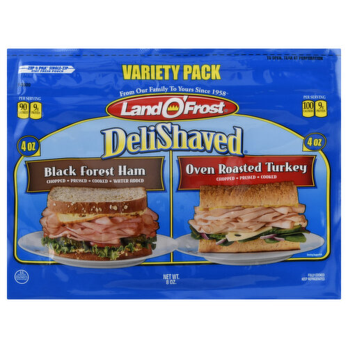 Land O Frost DeliShaved Variety Pack