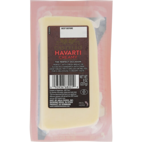 Castello Cheese, Havarti, Creamy