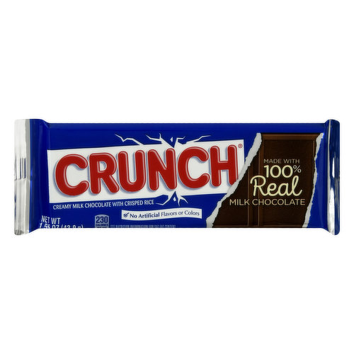 Crunch Candy Bar, Milk Chocolate